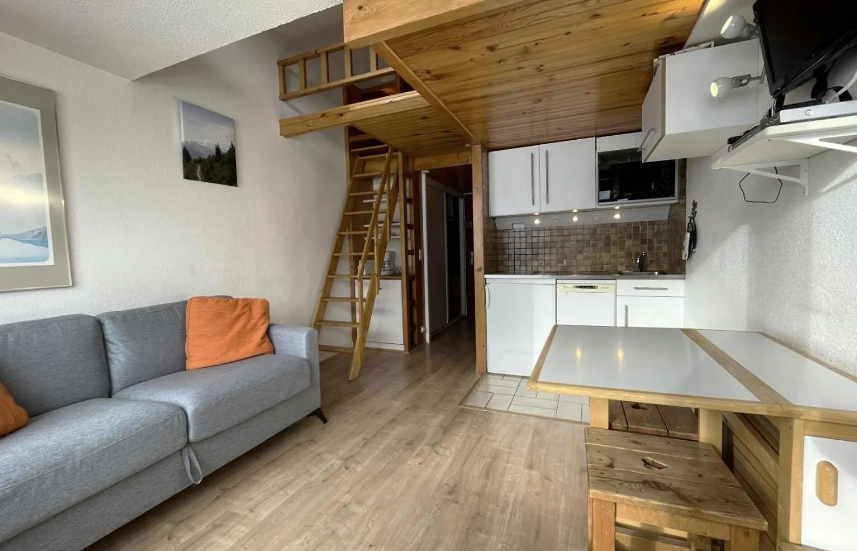 Residence Dorons - Studio Avec Mezzanine Pour 2 Personnes Avec Balcon Expose Sud Mae-5784 Saint-Martin-de-Belleville
